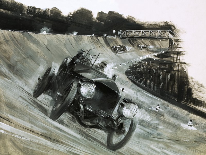 Oidentifierat motorlopp av Graham Coton
