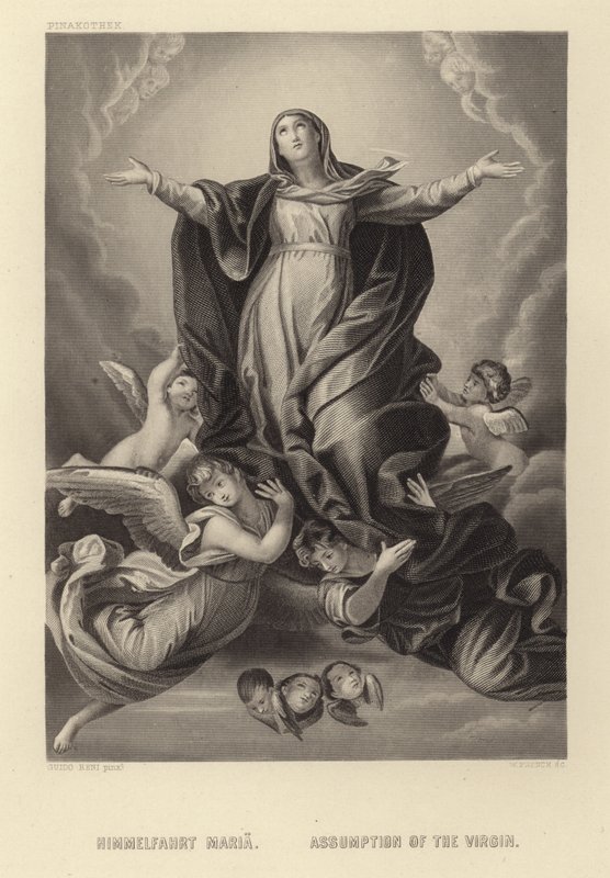 Jungfruns antagande av Guido Reni