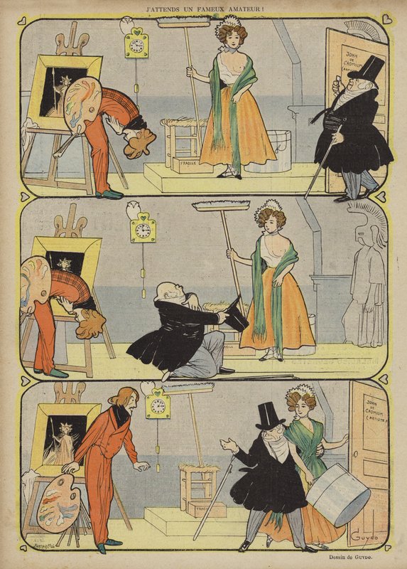 Illustration för Le Rire av Guillaume Le Barrois dOrgeval