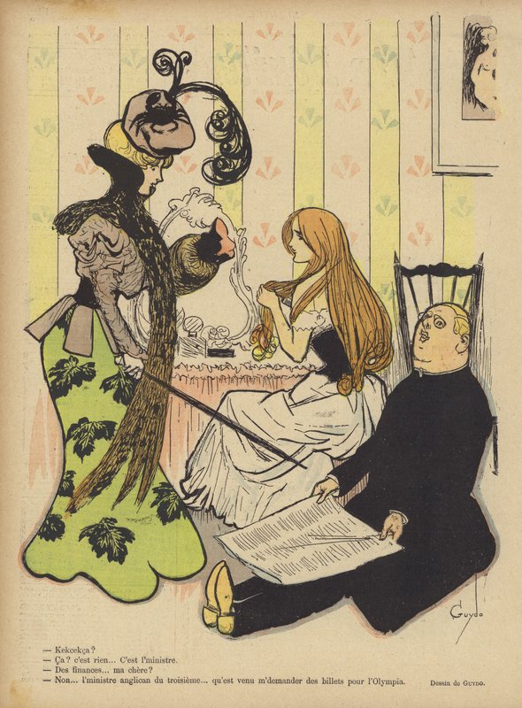 Illustration för Le Rire av Guillaume Le Barrois dOrgeval