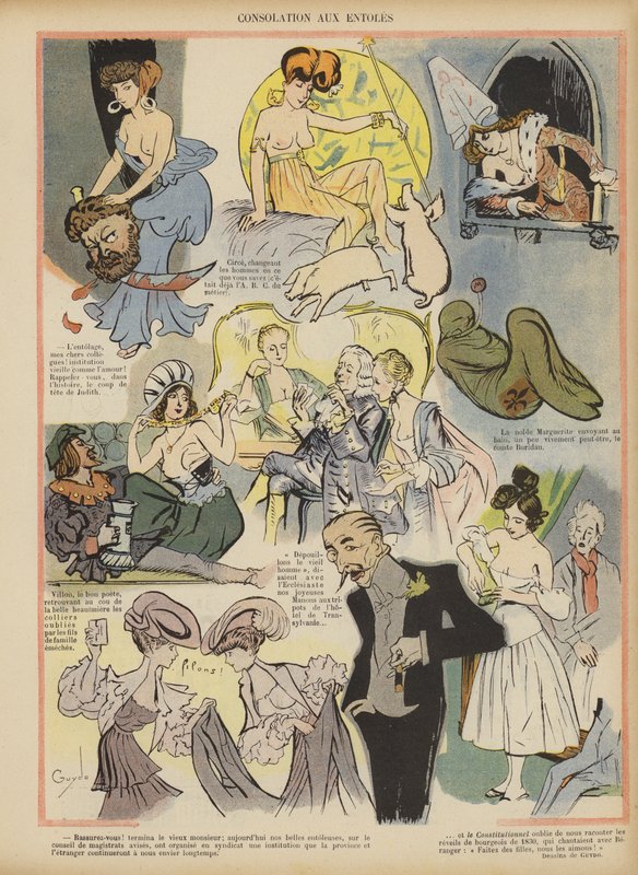Illustration för Le Rire av Guillaume Le Barrois dOrgeval