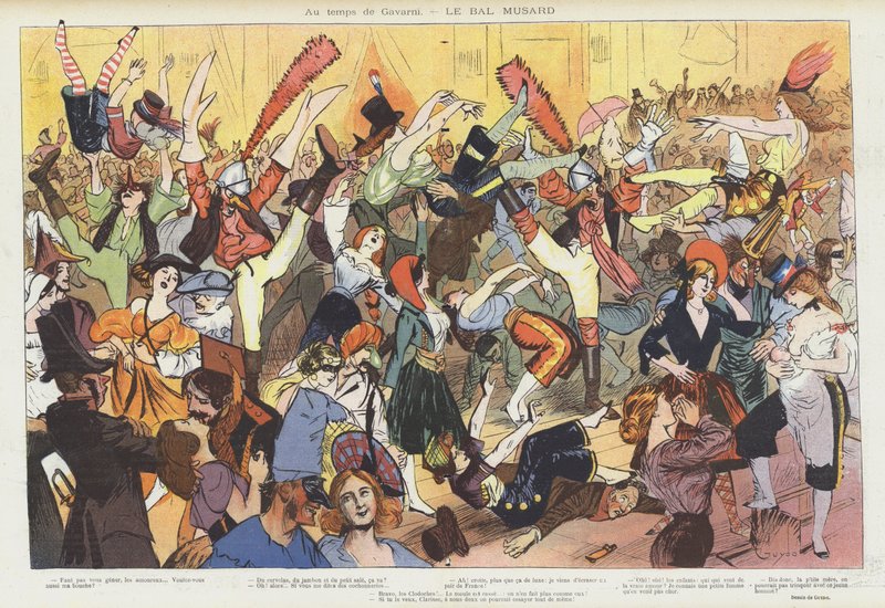 Illustration för Le Rire av Guillaume Le Barrois dOrgeval