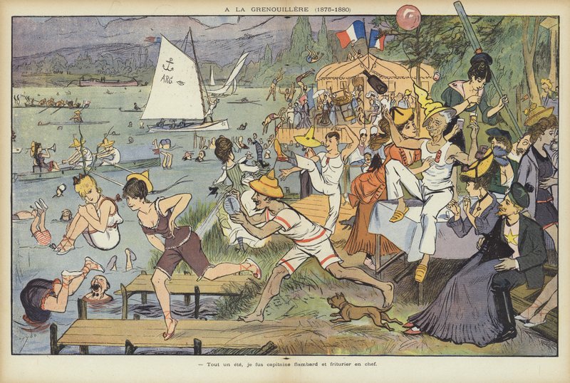 Illustration för Le Rire av Guillaume Le Barrois dOrgeval