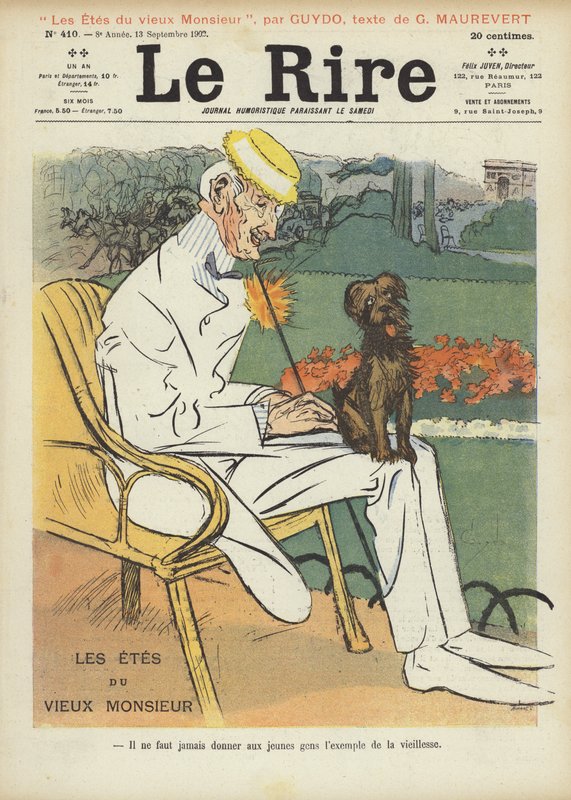 Illustration för Le Rire av Guillaume Le Barrois dOrgeval