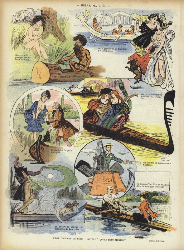 Illustration för Le Rire av Guillaume Le Barrois dOrgeval