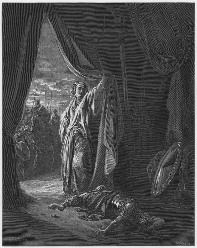 Gustave Dore Bibeln: Jael och Sisera av Gustave Dore