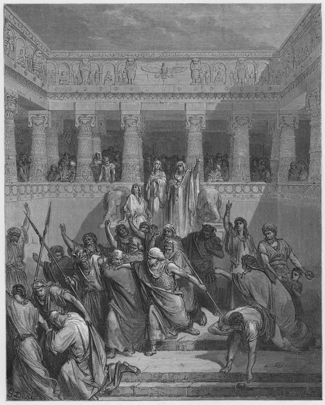 Gustave Dore Bibeln: Susannas rättfärdigande av Gustave Dore