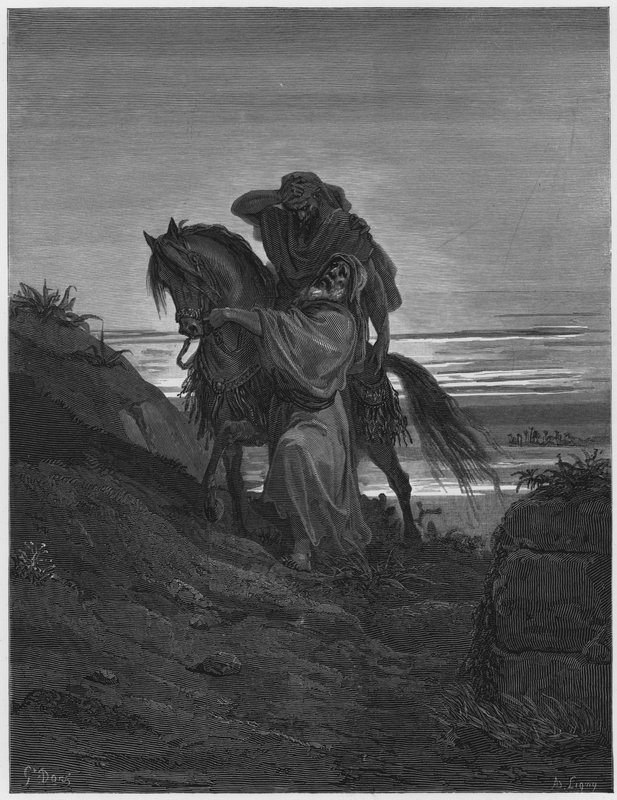 Gustave Dore Bibeln: Den barmhärtige samariten av Gustave Dore