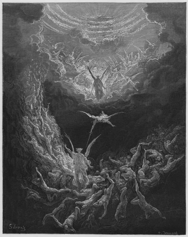Gustave Dore Bibeln: Den sista domen av Gustave Dore