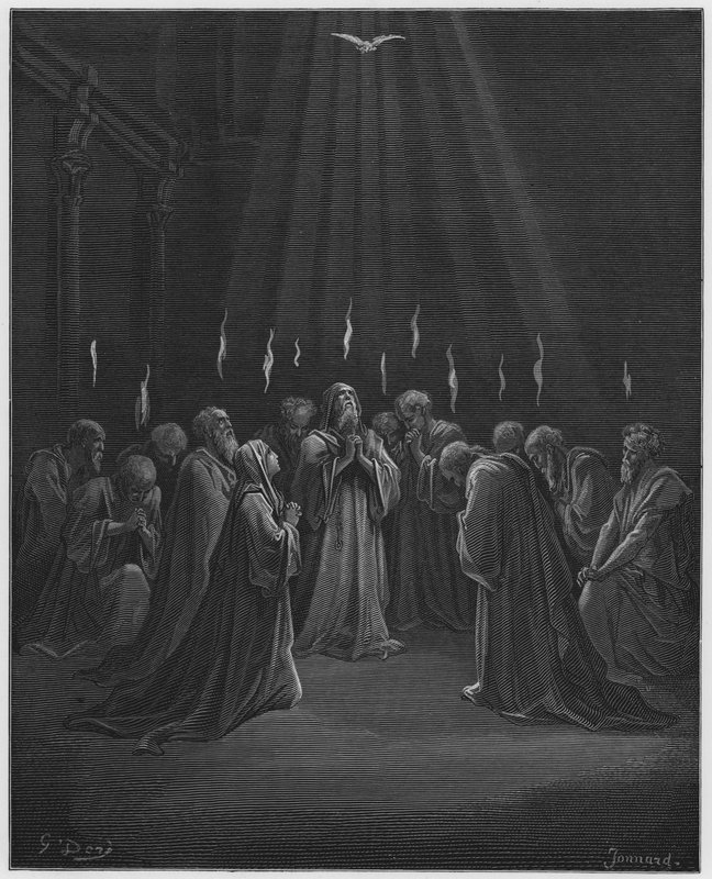 Gustave Dore Bibeln: Andens härkomst av Gustave Dore