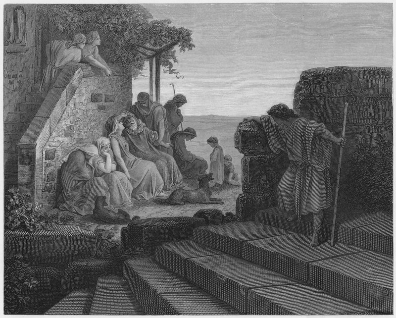 Gustave Dore Bibeln: Den förlorade sonens återkomst av Gustave Dore