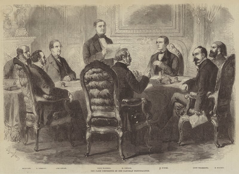 Pariskonferensen om Donaufurstendömena av Gustave Janet