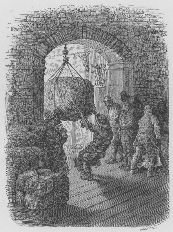 På jobbet av Gustave after Dore
