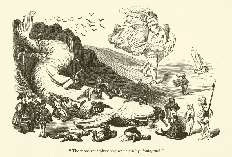 Illustrationer till Rabelais verk av Gustave after Dore