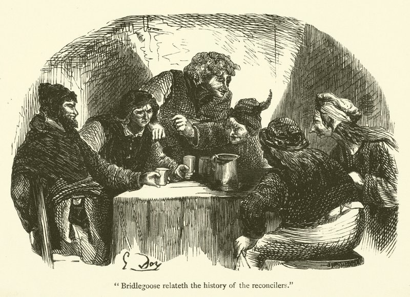 Illustrationer till Rabelais verk av Gustave after Dore