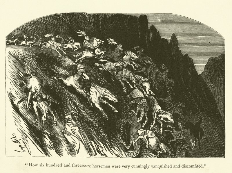 Illustrationer till Rabelais verk av Gustave after Dore