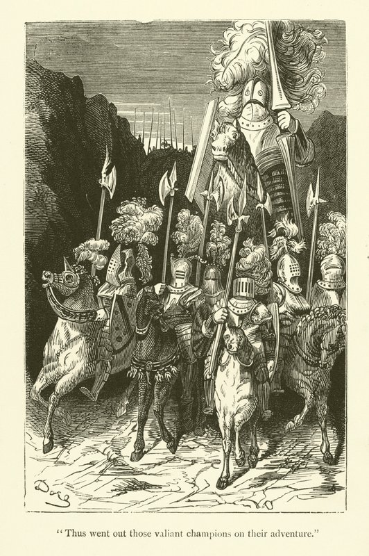 Illustrationer till Rabelais verk av Gustave after Dore