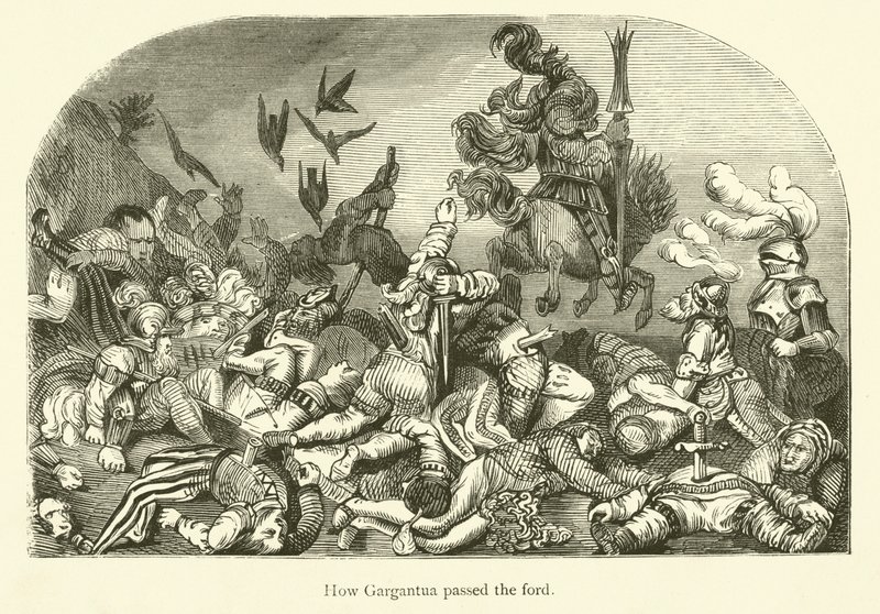 Illustrationer till Rabelais verk av Gustave after Dore