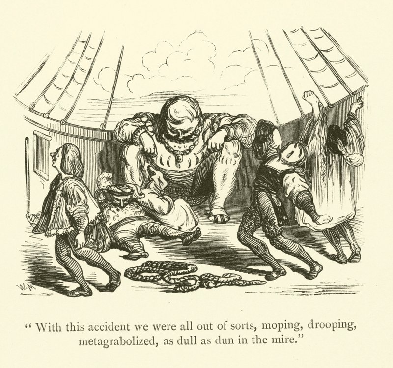 Illustrationer till Rabelais verk av Gustave after Dore