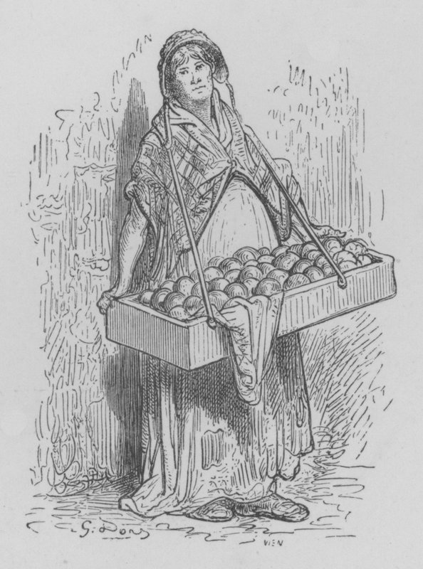 Köpmannen DOranges av Gustave after Dore
