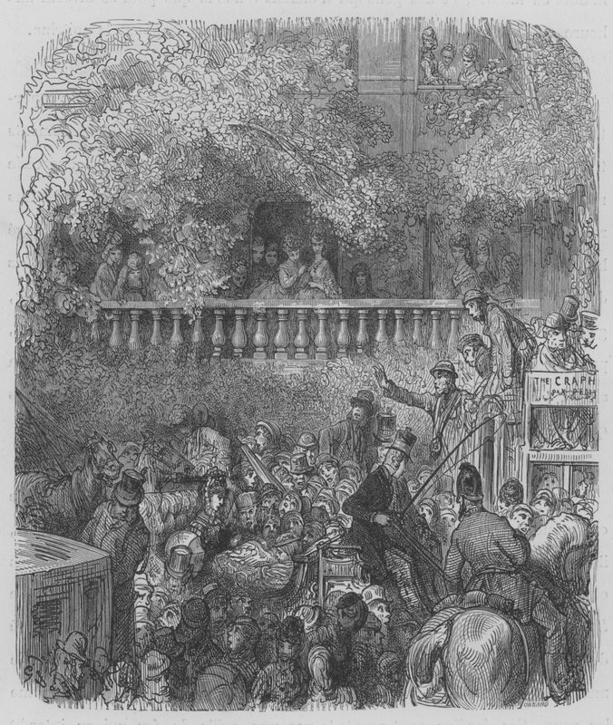Derby, på vägen av Gustave after Dore