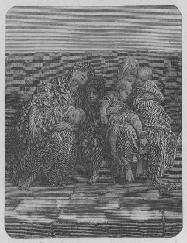 Mödrar Och Barn av Gustave after Dore