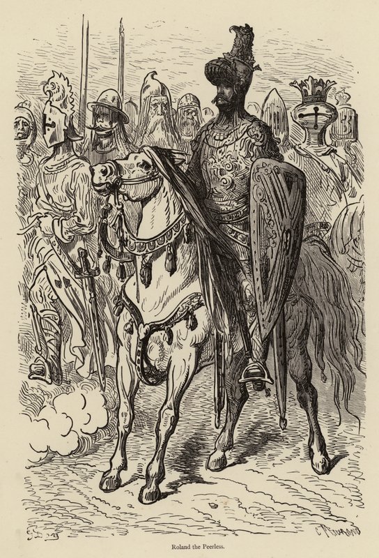 Roland den oöverträffade av Gustave after Dore