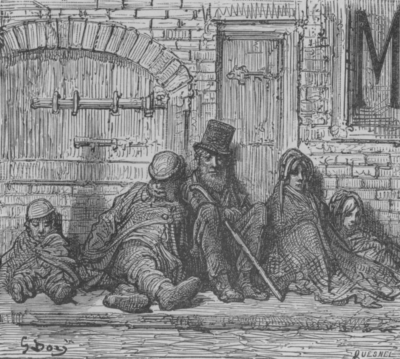 Utfattig av Gustave after Dore