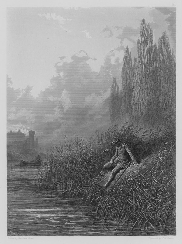 Lancelots ånger av Gustave after Dore