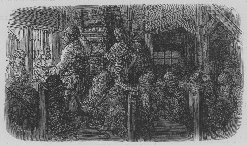 En krog av Gustave after Dore
