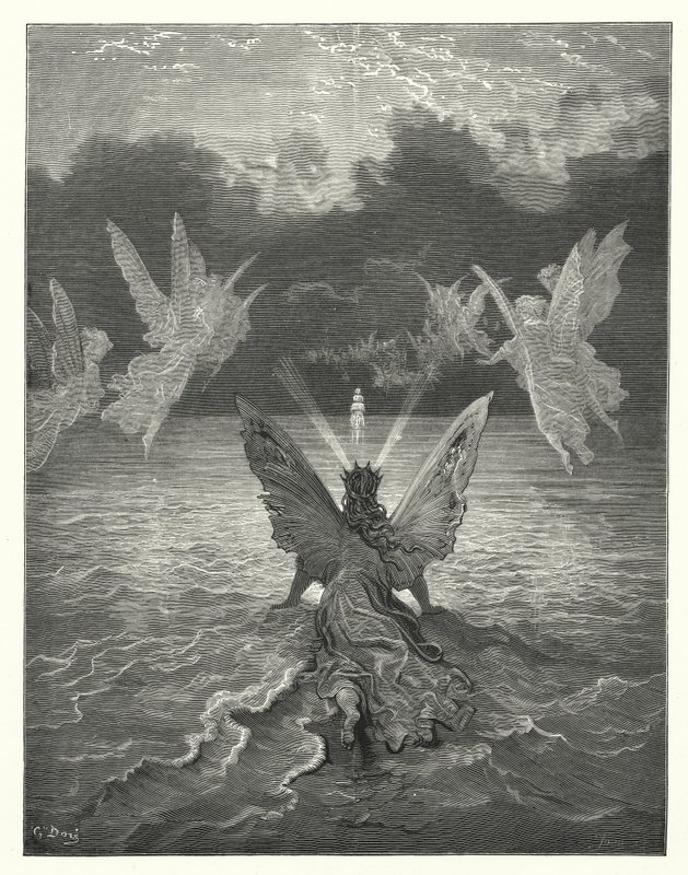 Gustave Dore illustration till Coleridges Rime of the Ancient Mariner (gravyr) av Gustave Dore