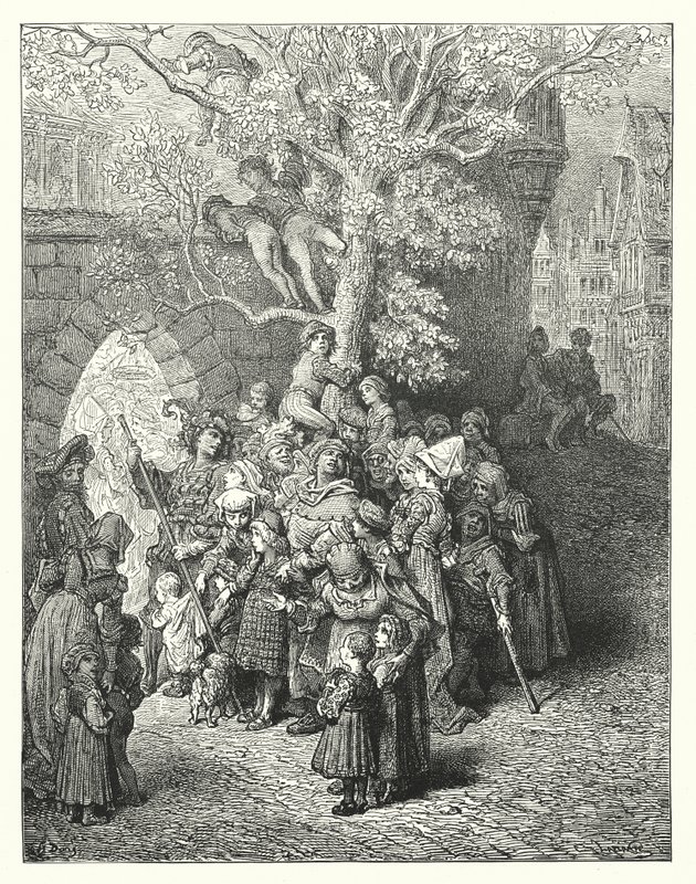 Gustave Dore-illustration till Coleridges Rime of the Ancient Mariner (gravyr) av Gustave Dore