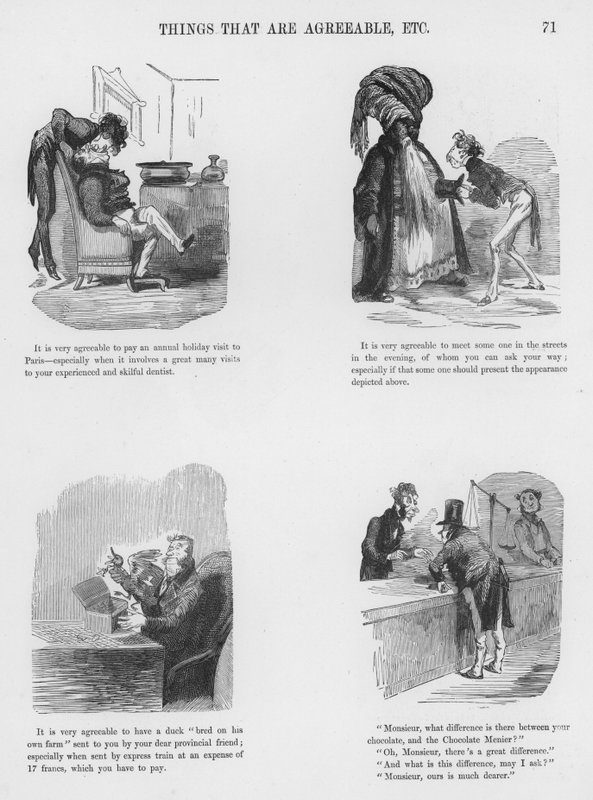 Sketches Humorous and Grotesque av Gustave Dore (gravyr) av Gustave Dore