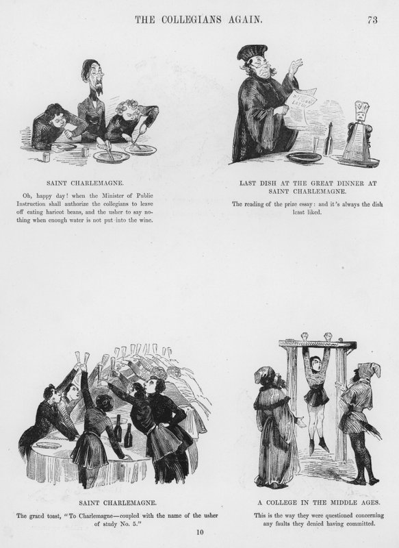 Sketches Humorous and Grotesque av Gustave Dore (gravyr) av Gustave Dore