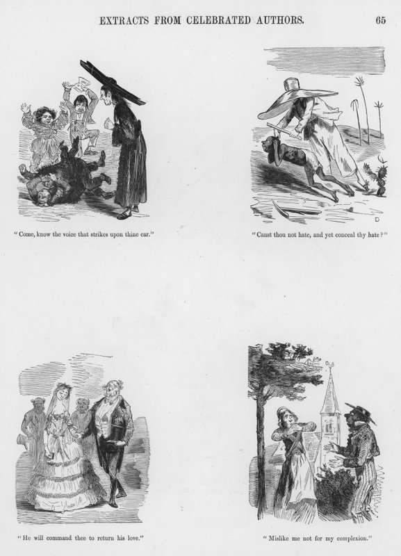 Sketches Humorous and Grotesque av Gustave Dore (gravyr) av Gustave Dore