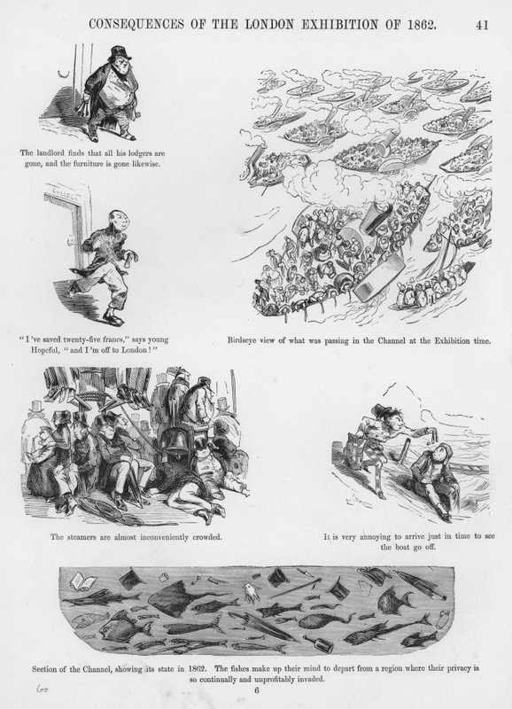 Sketches Humorous and Grotesque av Gustave Dore (gravyr) av Gustave Dore