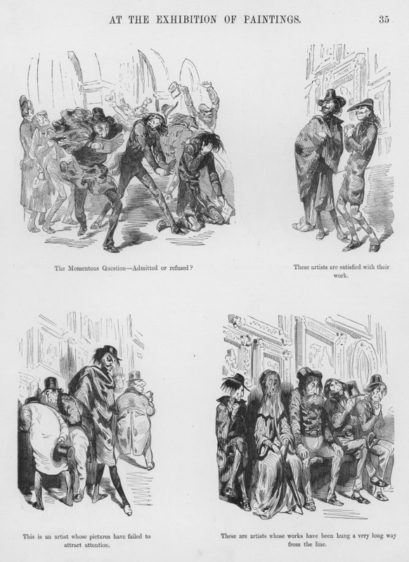 Sketches Humorous and Grotesque av Gustave Dore (gravyr) av Gustave Dore