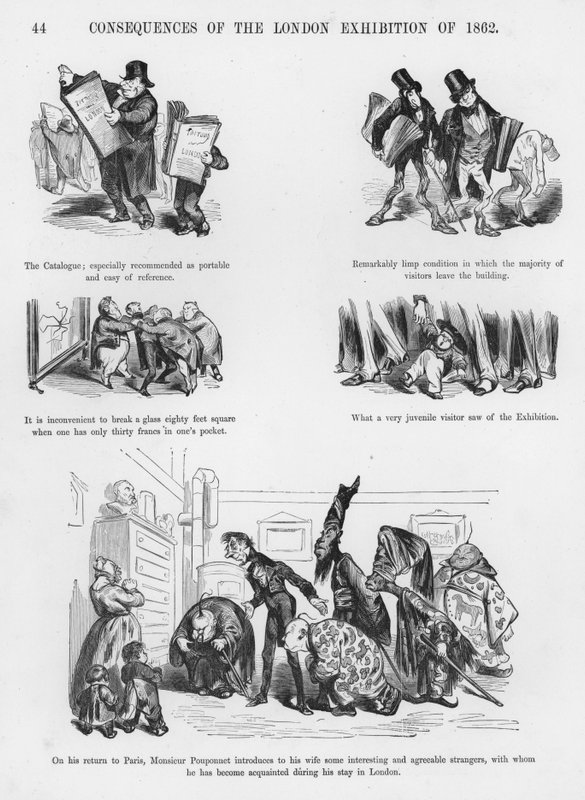 Sketcher Humorous and Grotesque av Gustave Dore (gravyr) av Gustave Dore