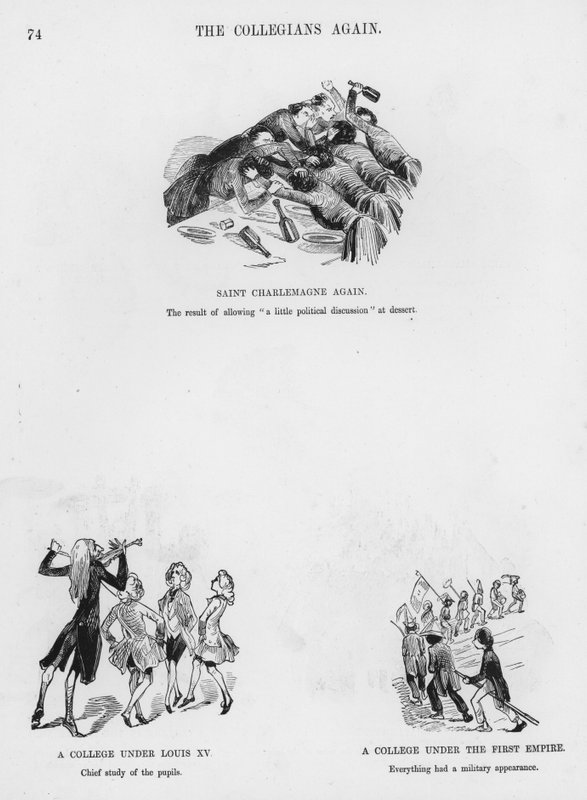 Sketches Humorous and Grotesque av Gustave Dore (gravyr) av Gustave Dore