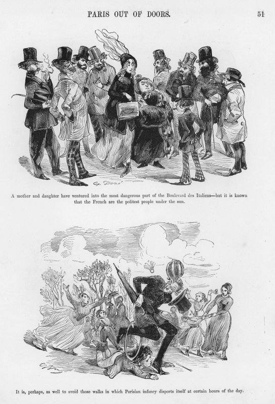 Sketches Humorous and Grotesque av Gustave Dore (gravyr) av Gustave Dore