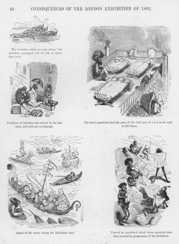 Sketches Humorous and Grotesque av Gustave Dore (gravyr) av Gustave Dore