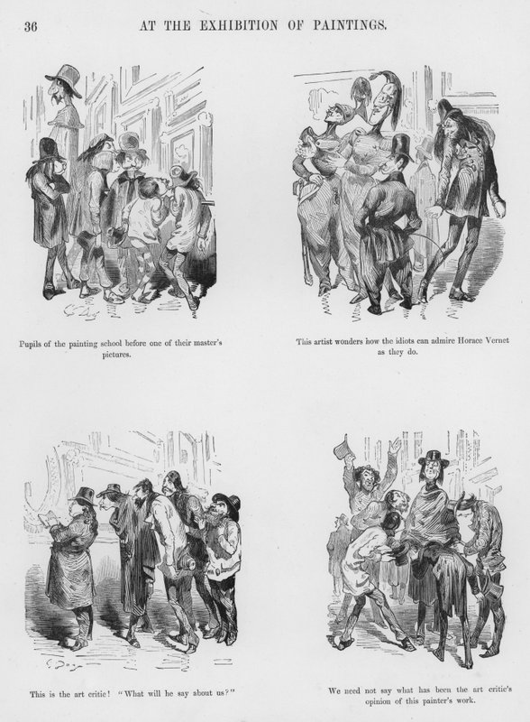 Sketches Humorous and Grotesque av Gustave Dore (gravyr) av Gustave Dore