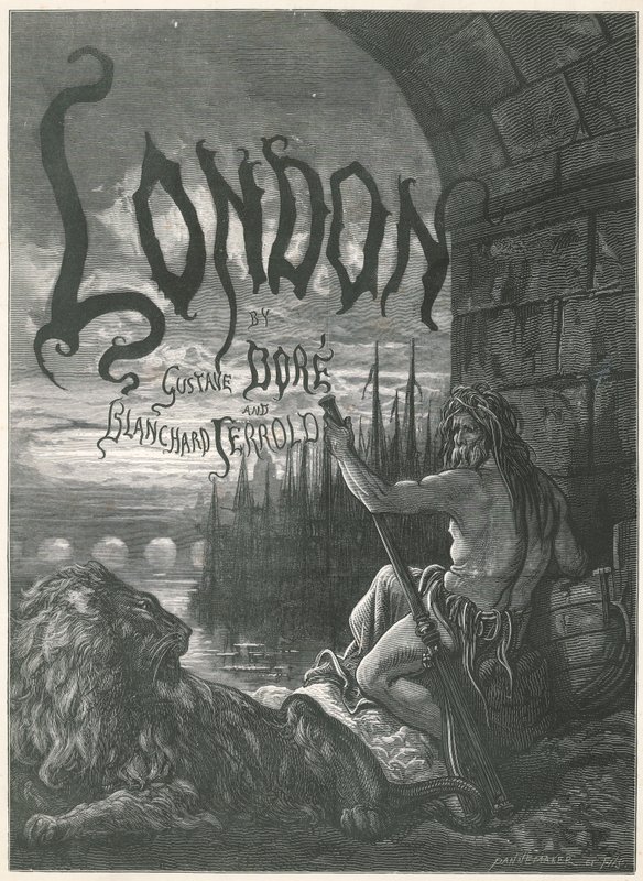 Titelsida för London av Gustave Dore