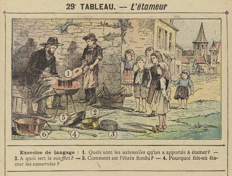 Plåtslagare av Gustave Fraipont