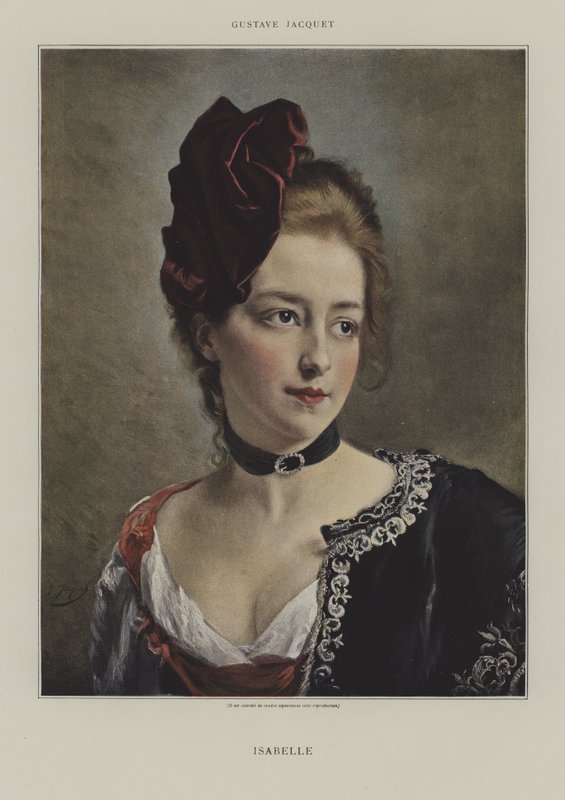 Isabelle av Gustave Jacquet