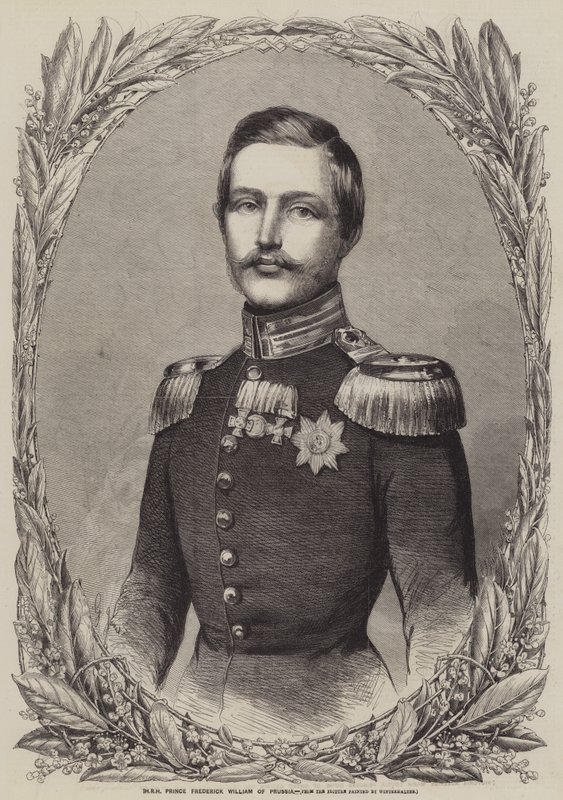 HKH Prins Fredrik William av Preussen av Gustave Janet
