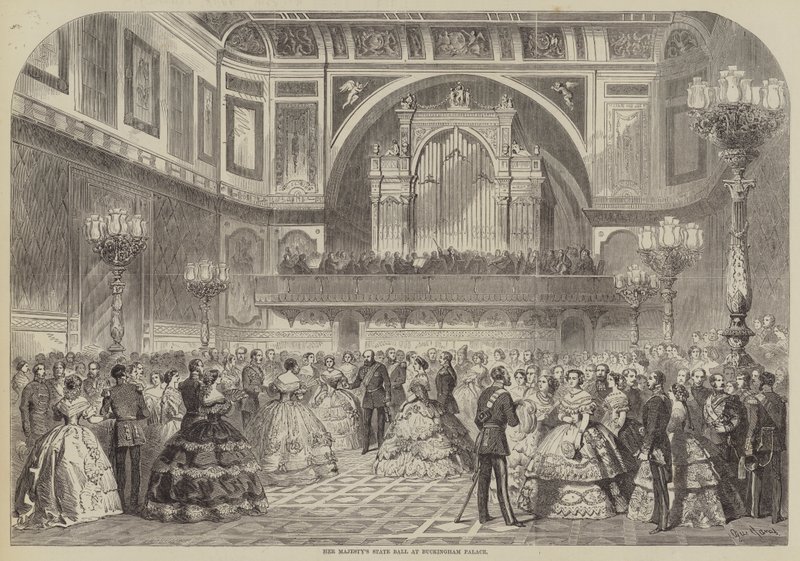Her Majestys State Ball at Buckingham Palace  av Gustave Janet