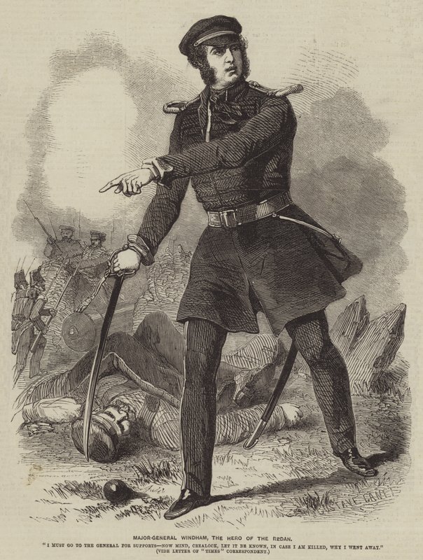 Generalmajor Windham, Redans hjälte av Gustave Janet