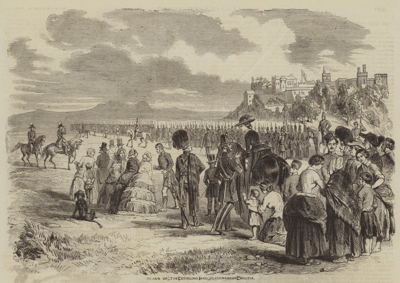 Granskning av Stirling- och Clackmannan-milisen av Gustave Janet