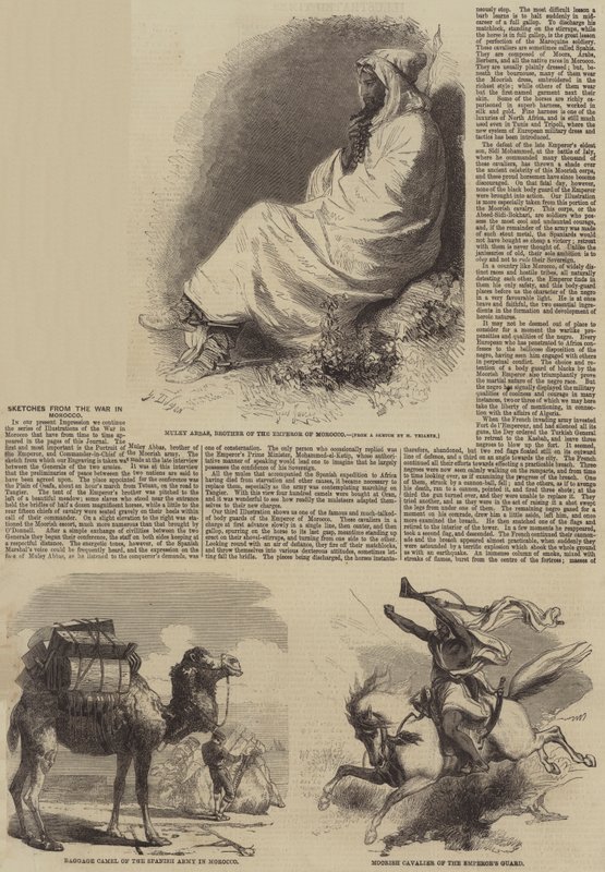Sketches from the War in Morocco  av Gustave Janet